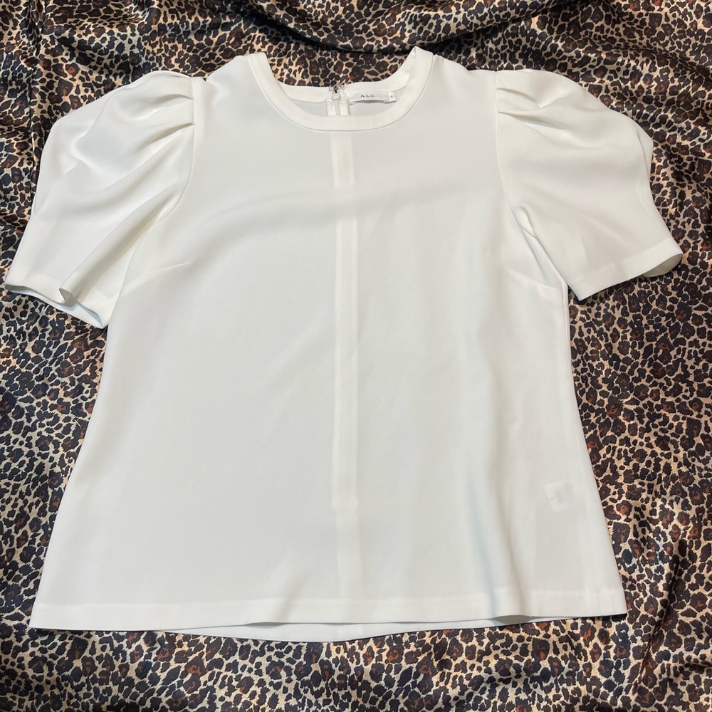 A.L.C. Puff Sleeve Blouse